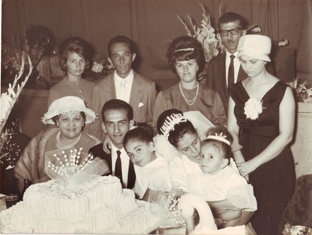 Orlando Cruz (de óculos)como testemunha do casamento civil de seu amigo Nelson Corrêa de Toledo. Igreja de São Judas Tadeu, São Paulo (SP)