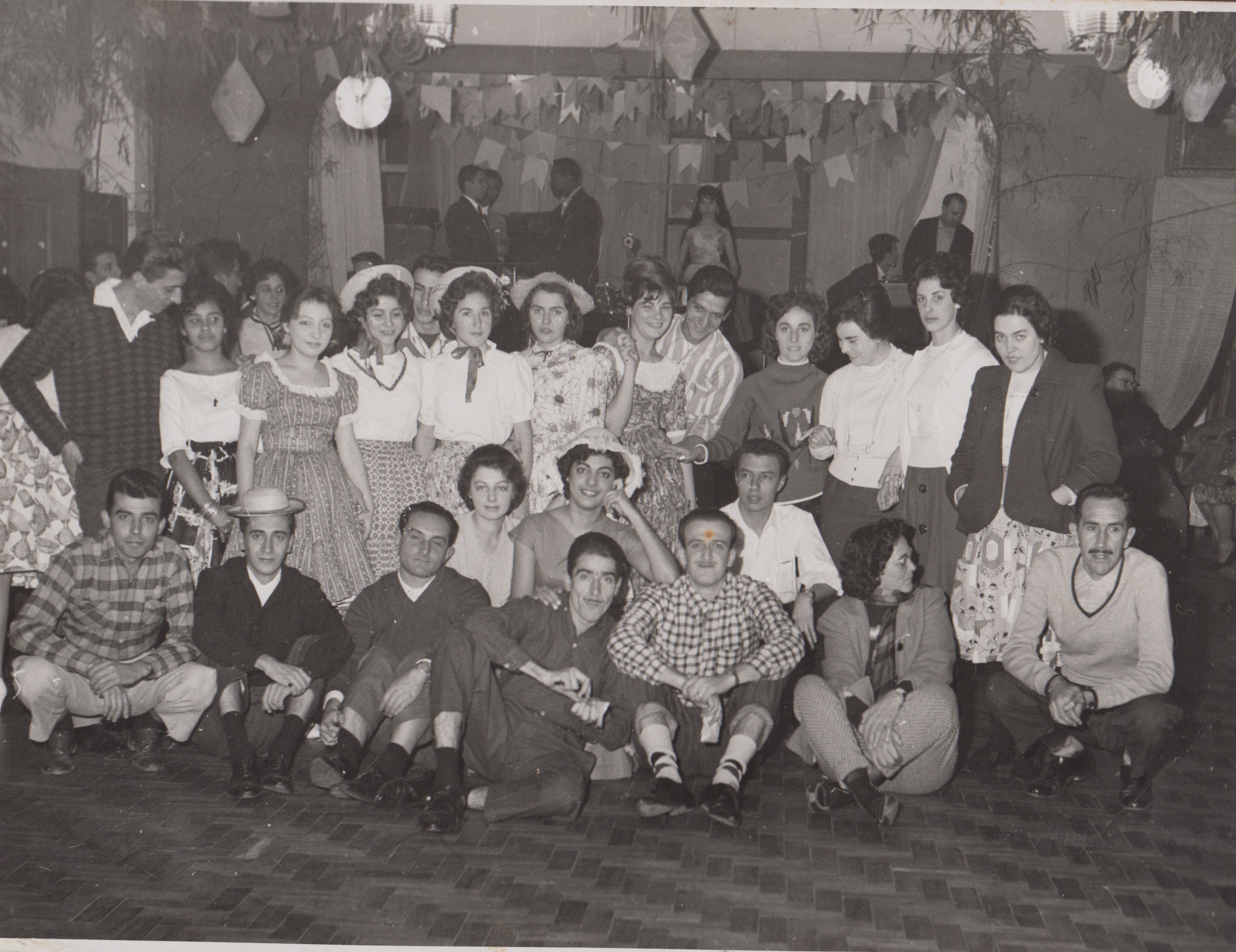 Festa junina no grêmio recreativo e cultural da Bolsa de Cereais.