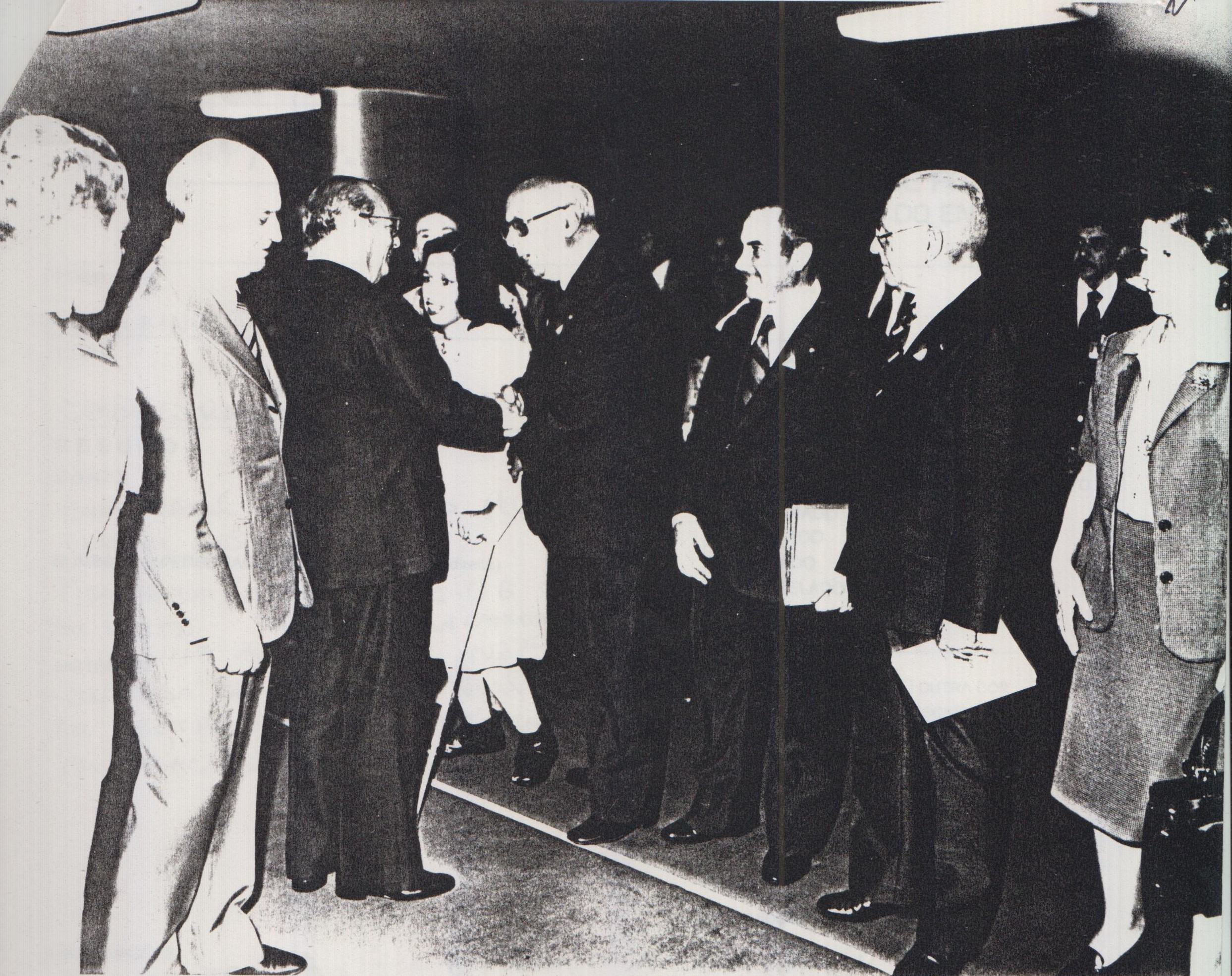 Severino dos Santos durante a solenidade de entrega da medalha 