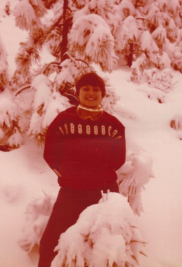 A primeira vez de Marcia Buckley na neve!