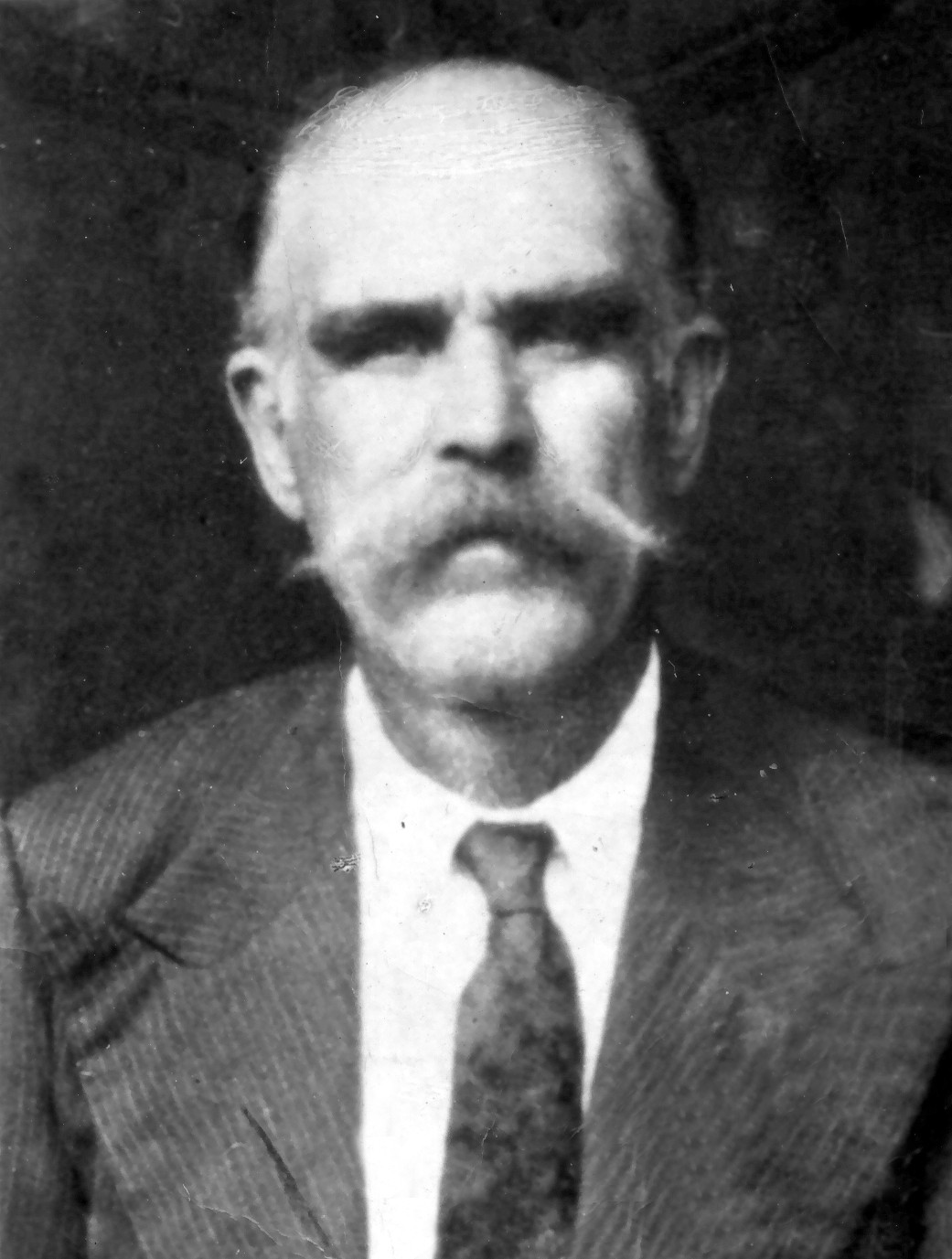 Retrato de Odílio Alves de Carvalho, avô de Mirna.