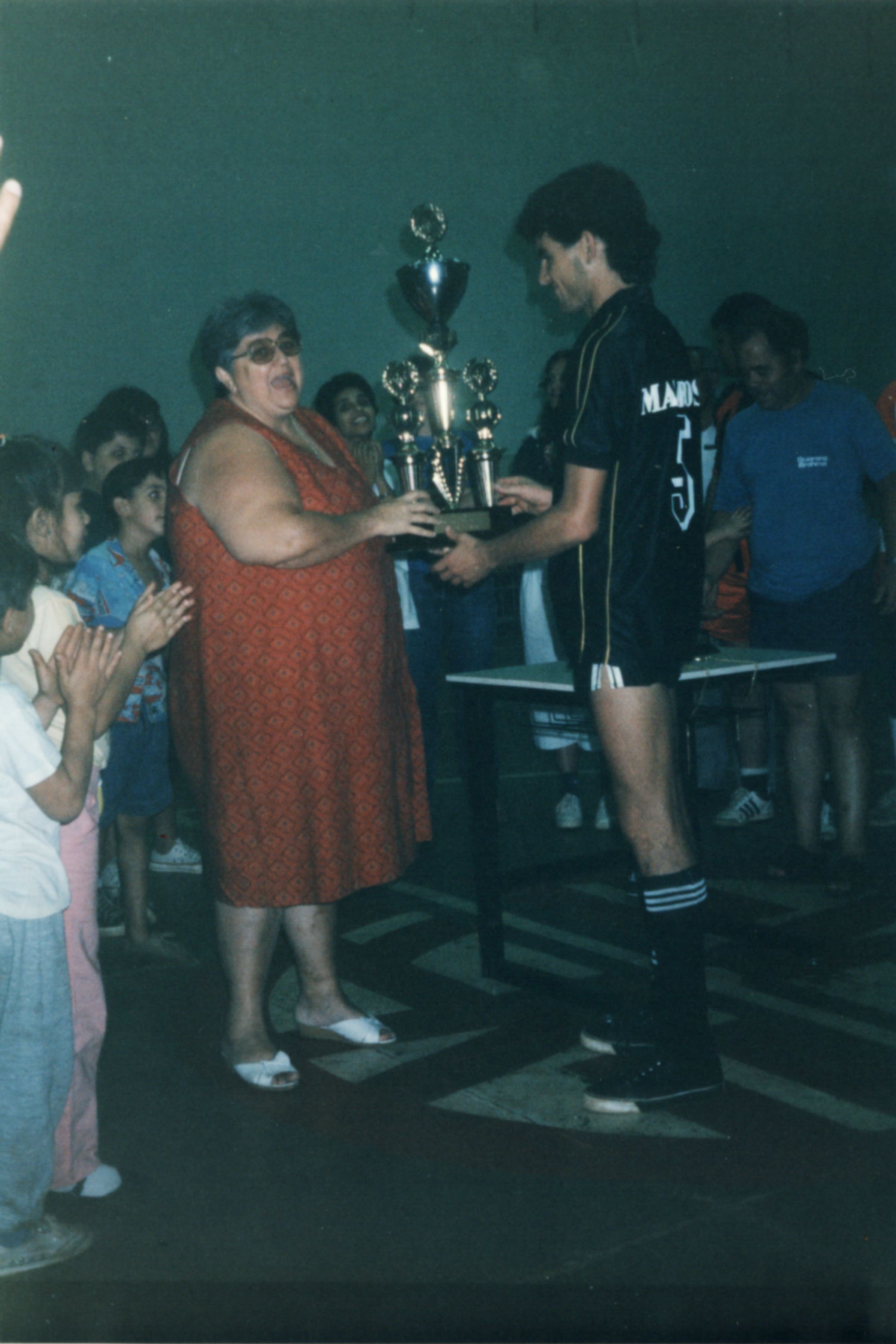 Rosa foi homenageada tendo sido o seu nome dado ao torneio de futebol de salão da CTBC. Ela ainda trabalhava na época.