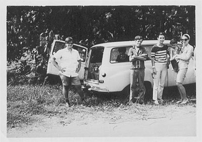 Viagem com a família.