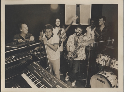 Célio Balona, Marilton Borges, Ivan Correa, Jairo Lara, Edinho e Pingo Balona.