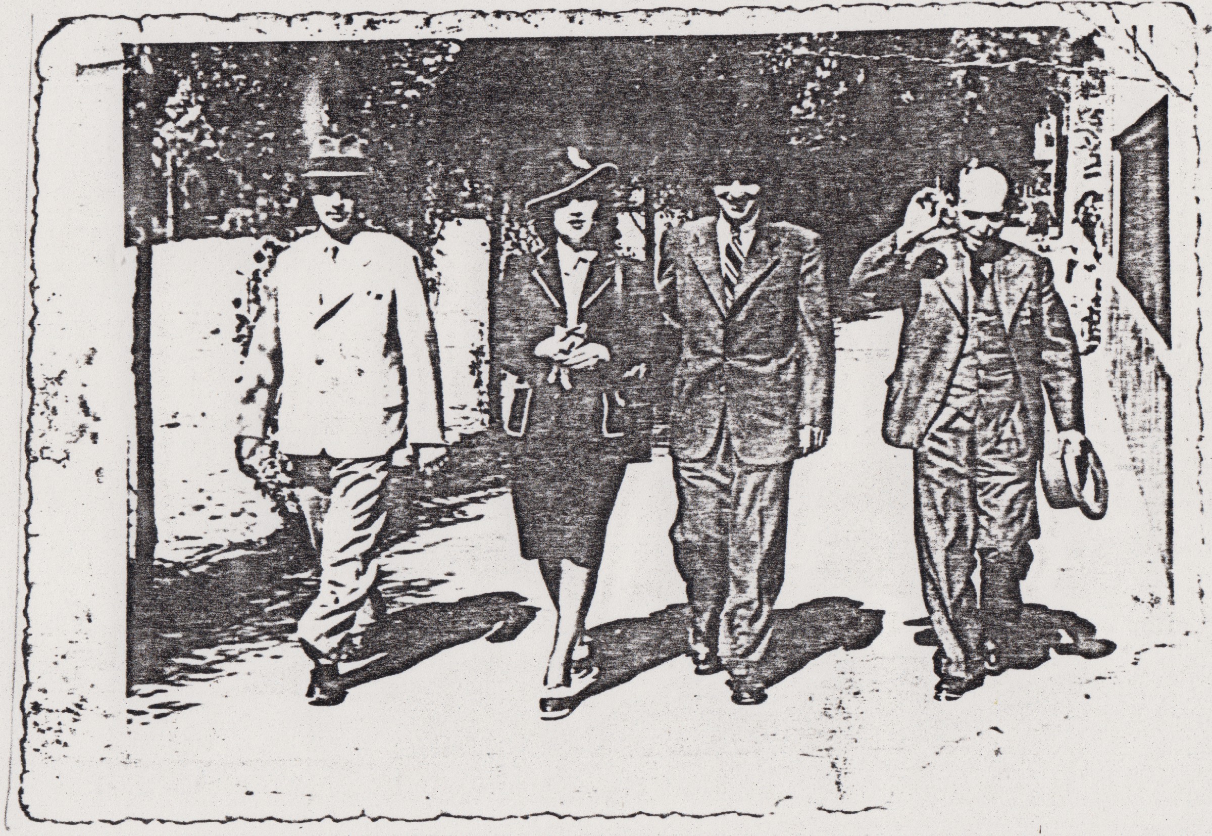 Casamento civil na Prefeitura da cidade iugoslava Debeljaca.