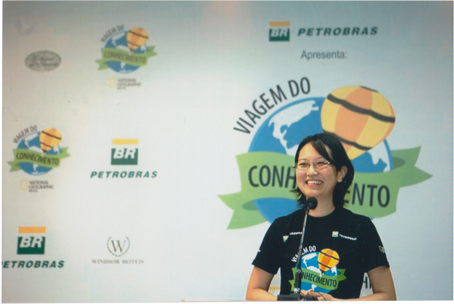 Cuidar das olimpíadas de geografia e história da National Geographic Brasil foi uma das melhores experiências da vida de Gabi. Participaram do evento aproximadamente 360 mil alunos de mais de 40 mil escolas de todo o país.