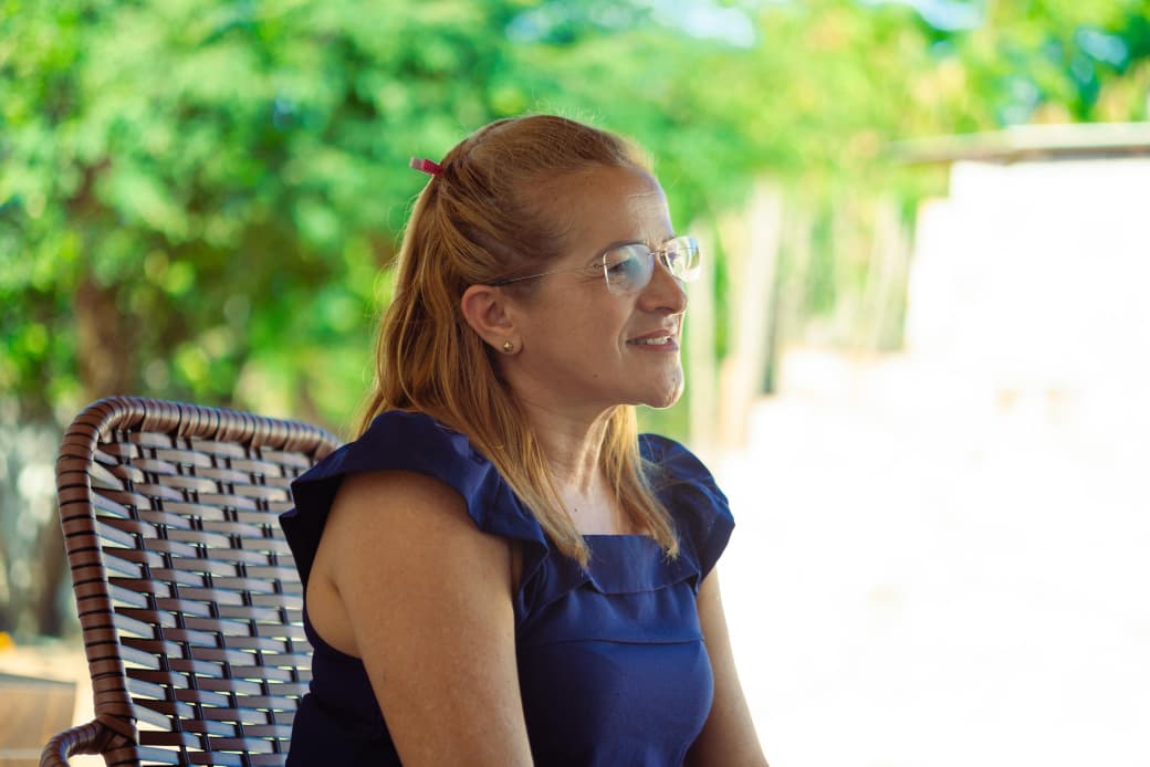 "Criei meus filhos todos trabalhando como cabeleireira"