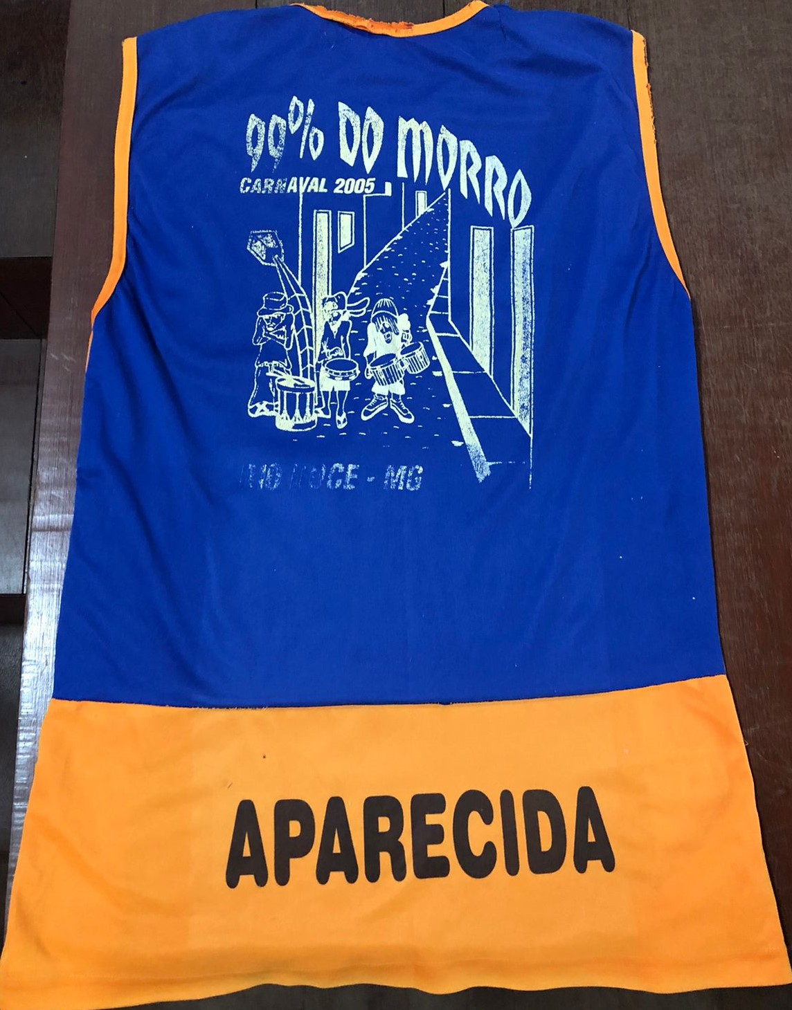1° abadá (camiseta) do Bloco do Gueto.
