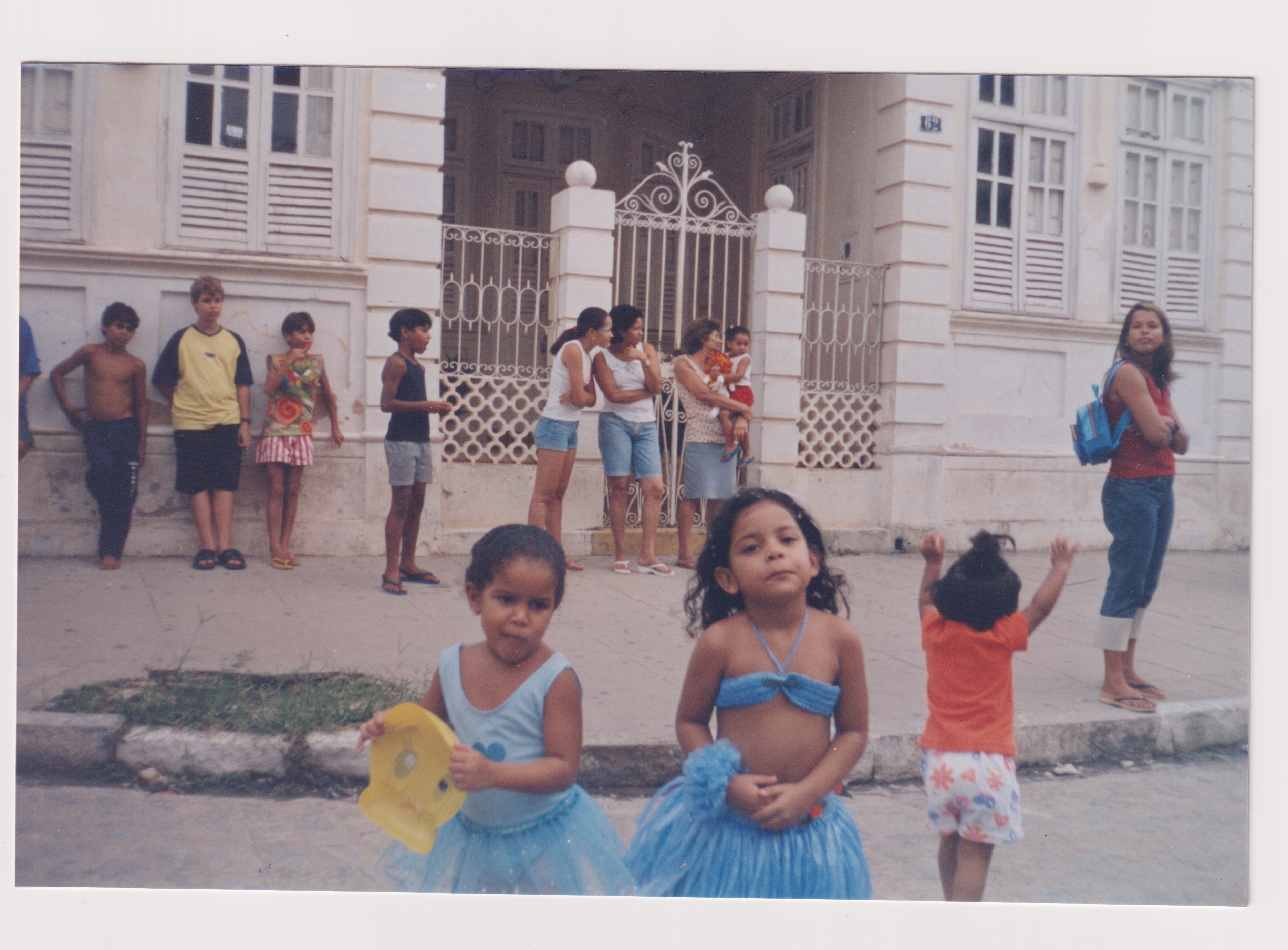 Filha de Andrea (Bia) na Praça Lucena Maranhão no Bailinho de Carnaval da Escola onde ela estudava.
