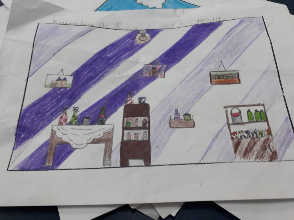dedicação ao artesanato , seu lazer depois da aposentadoria