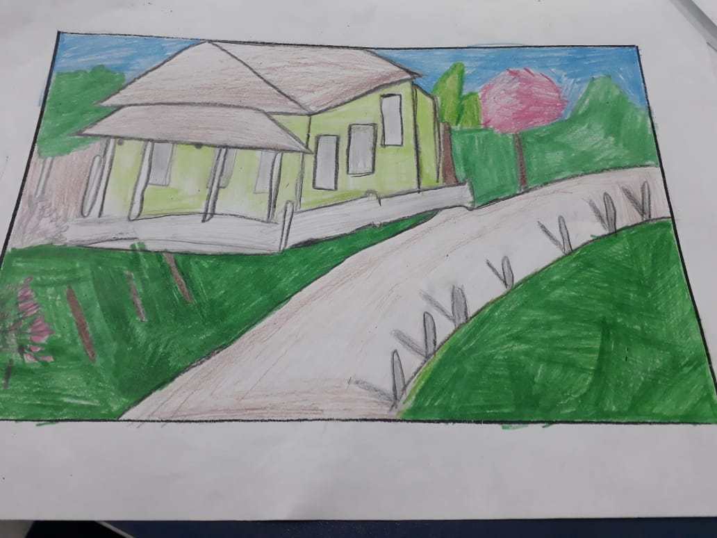 casa onde passou sua infância e juventude