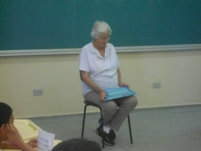 personagem: Nossa depoente Dona Hilda Amstalden<br>historia: Início de nossa entrevista<br>