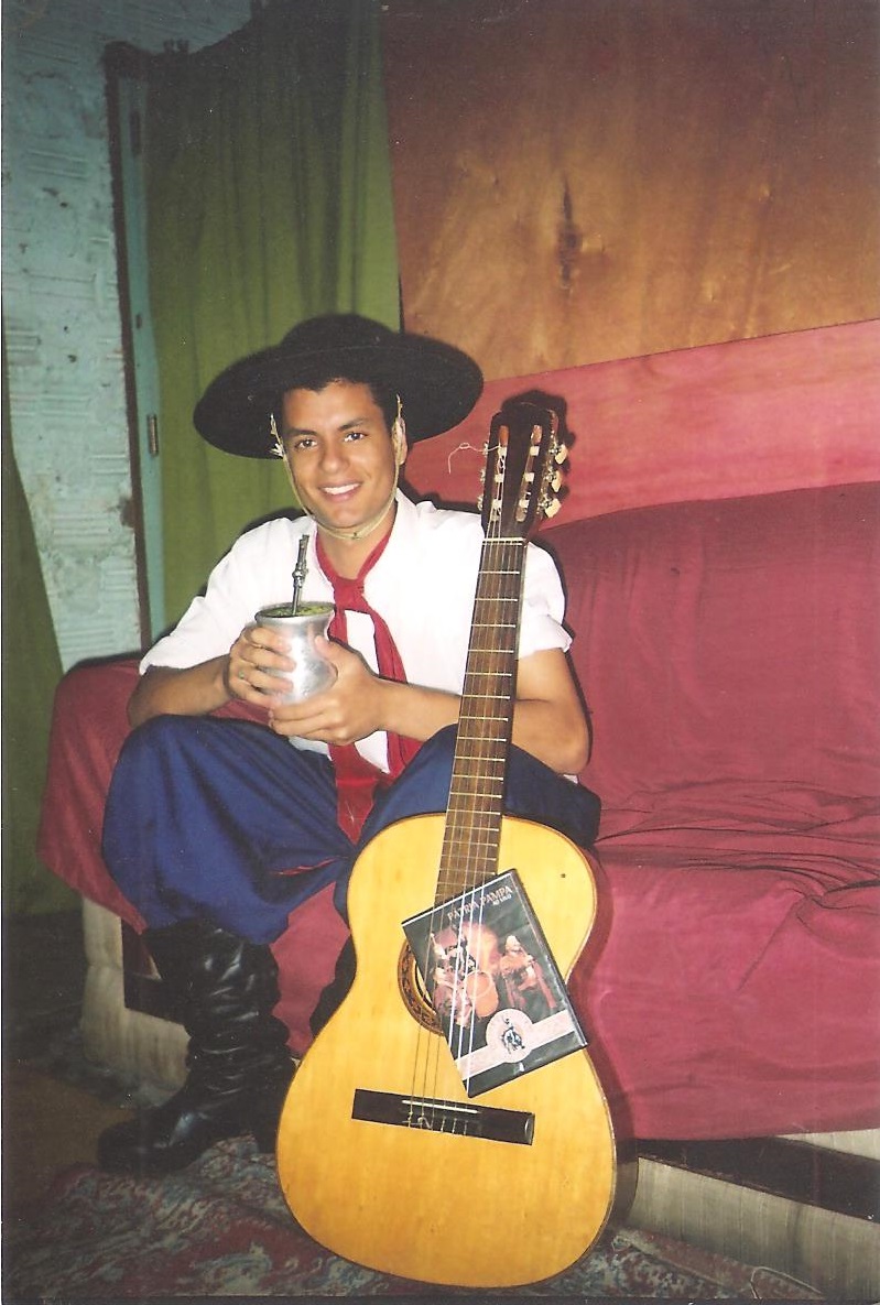 Pedro criando raízes gaúchas