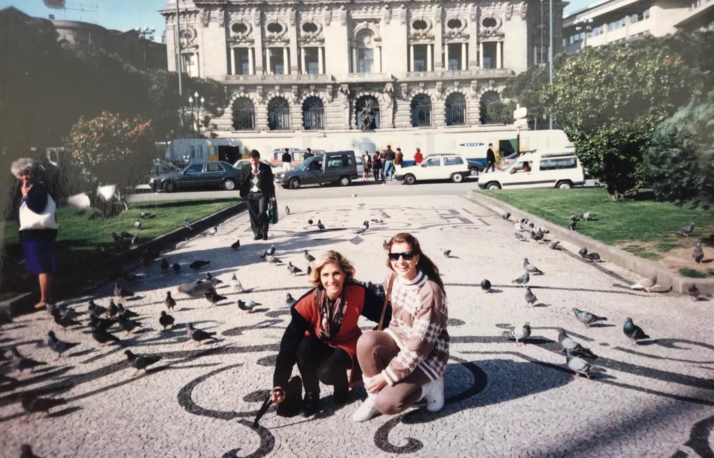 Mariza e a filha Patrícia
