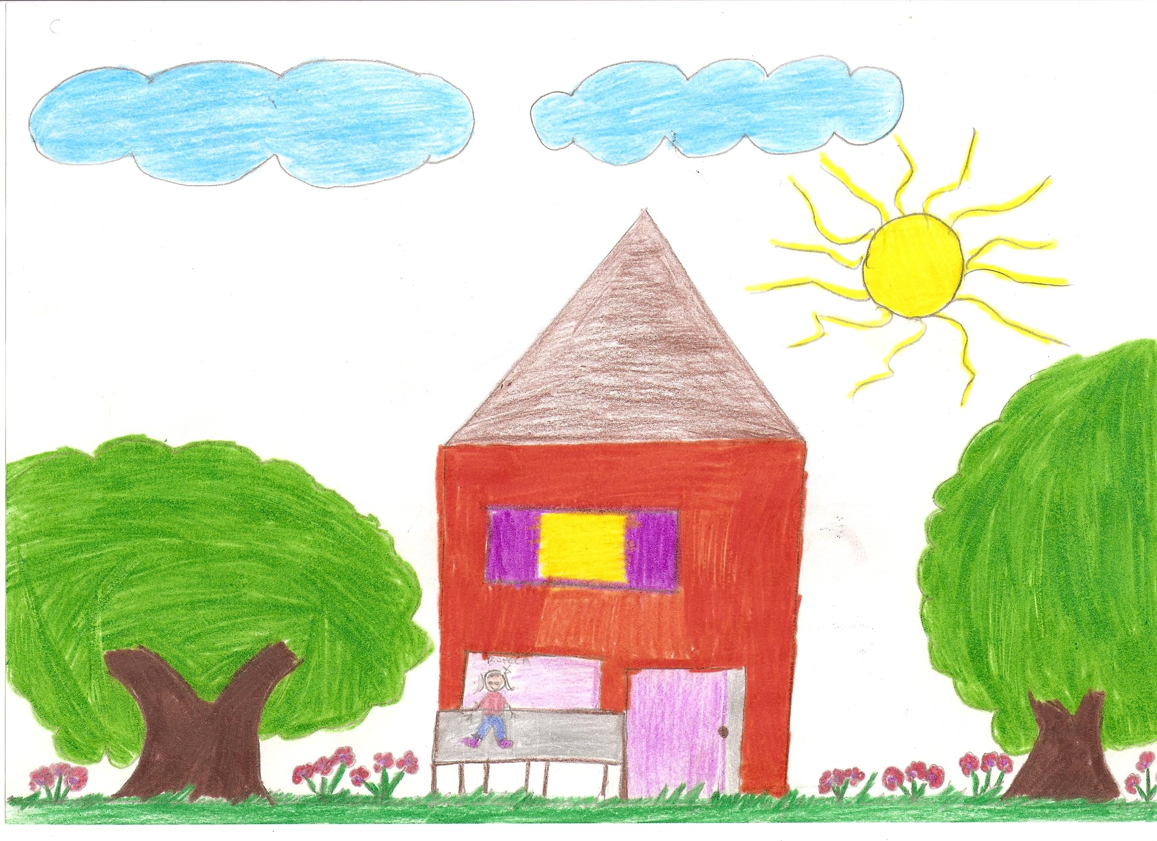 historia: A casa de Dona Marlene.<br>