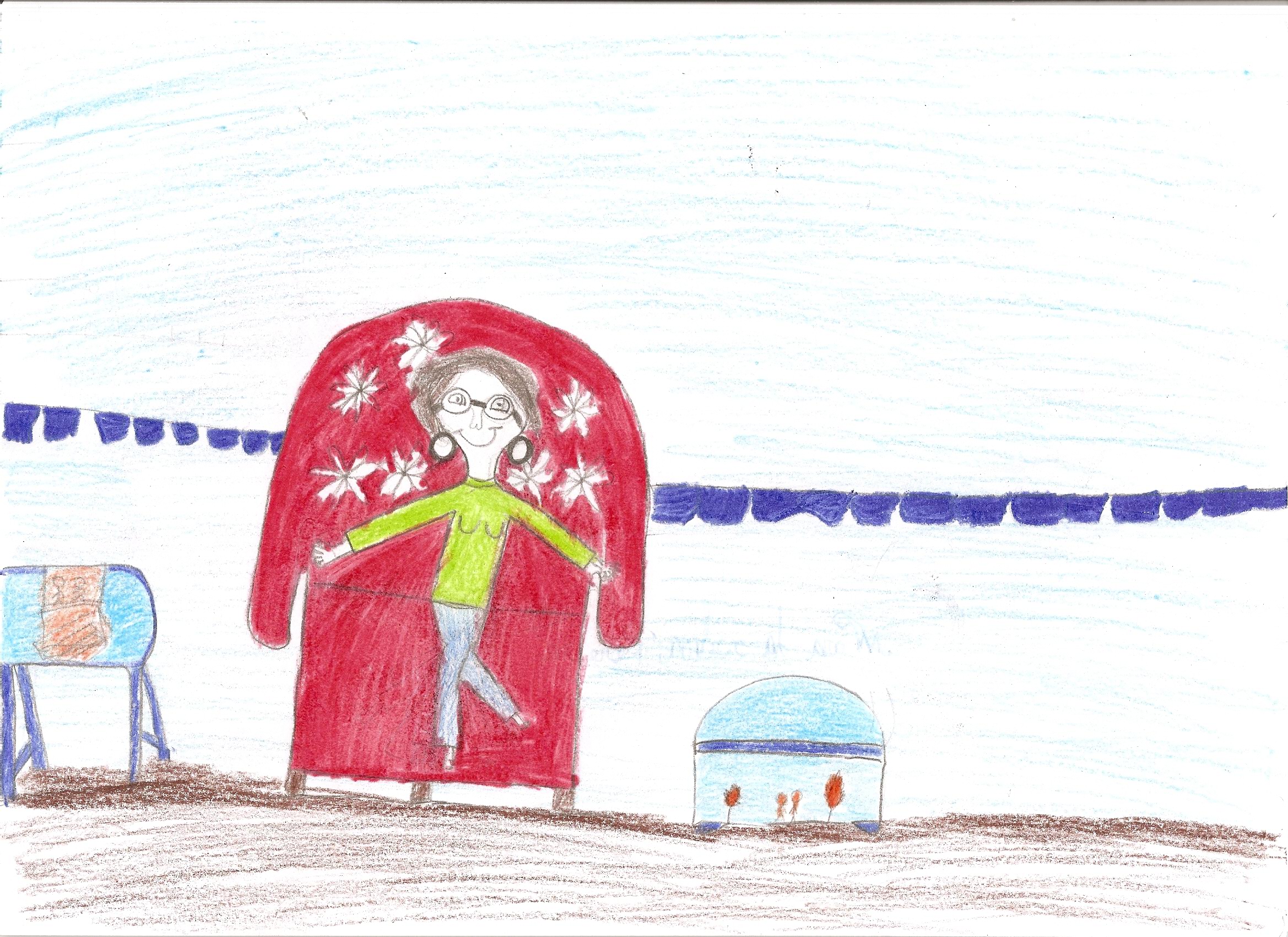 historia: Esta é a Dona Marlene, no momento da entrevista.<br>