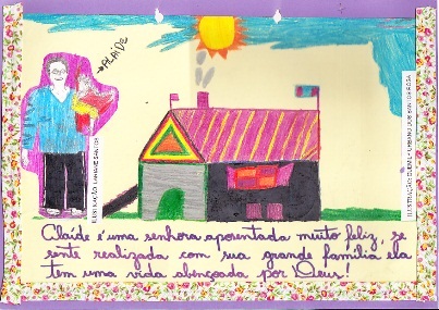 historia: Dona Alaíde é uma senhora aposentada, muito feliz e que se sente abençoada com sua grande família.<br>