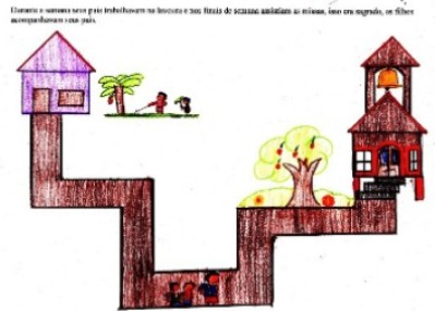historia: Durante a semana seus pais trabalhavam na lavoura e nos finais de semana, assistiam a missa, isso era sagrado, os filhos acompanhavam seus pais.<br>