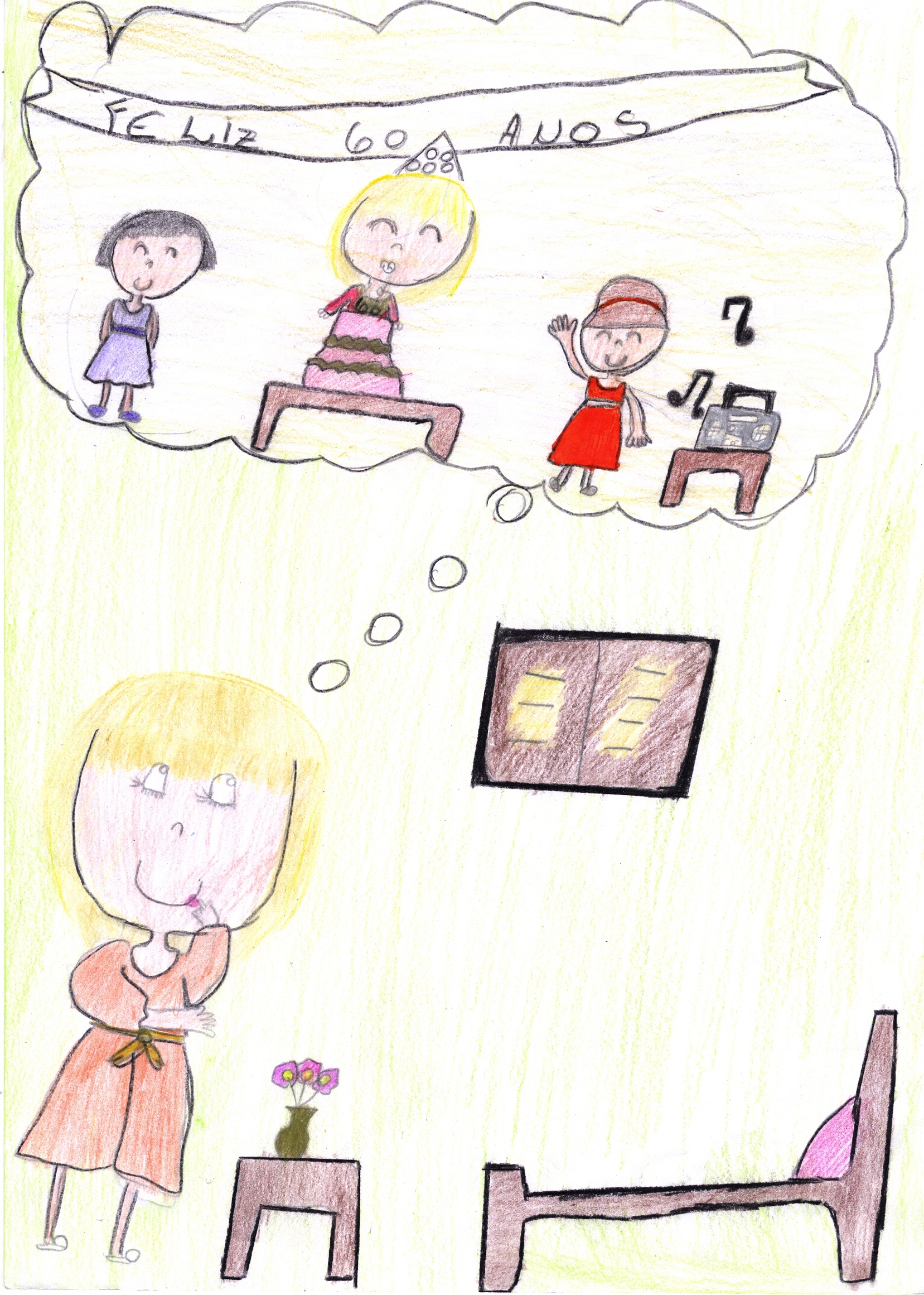 historia: Pensando que falta pouco para completar 60 anos de sua vida...<br>