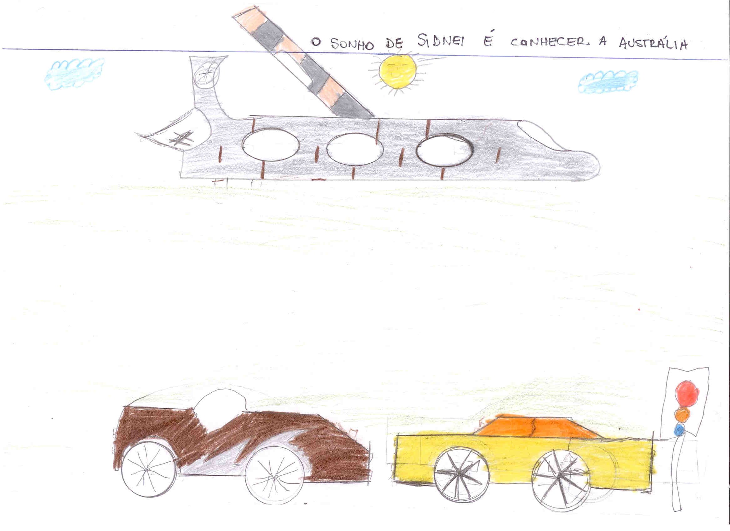historia: O sonho do Sidnei é conhecer a Austrália<br>