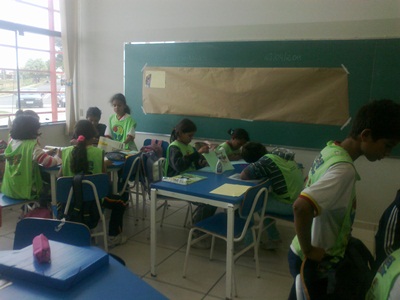 personagem: Alunos da EM Prof. Walter Carreteiro<br>historia: Registrando nossas memórias - alunos da EM Prof. Walter Carreteiro<br>