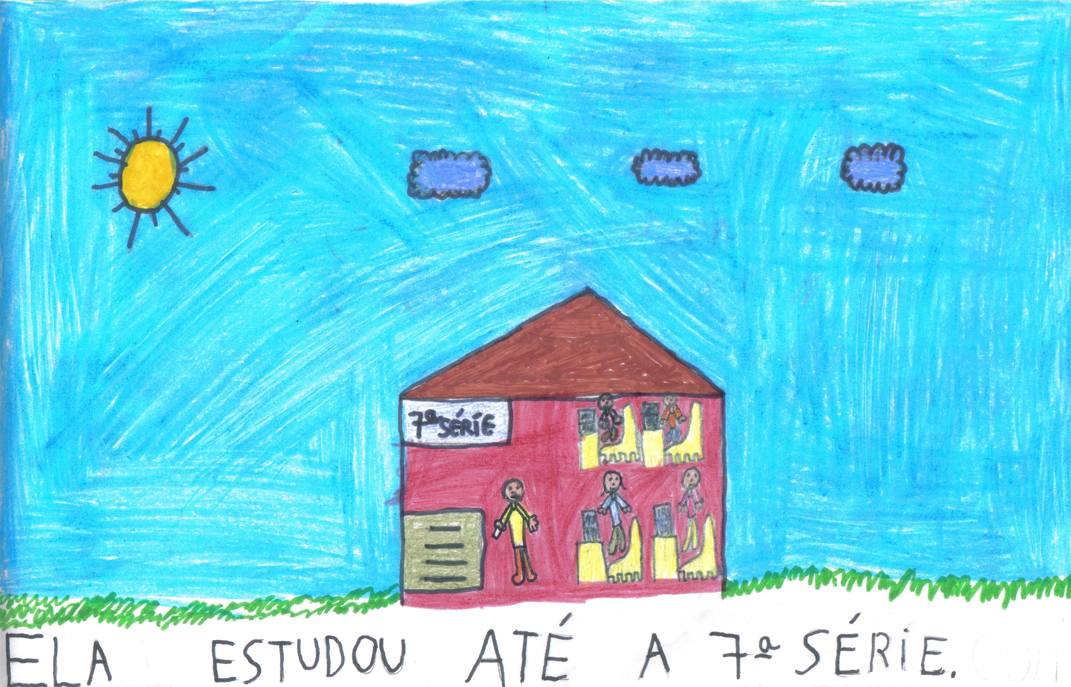 historia: Cheila cursou até a 7ª série em sua cidade natal - Pedregulho/SP<br>