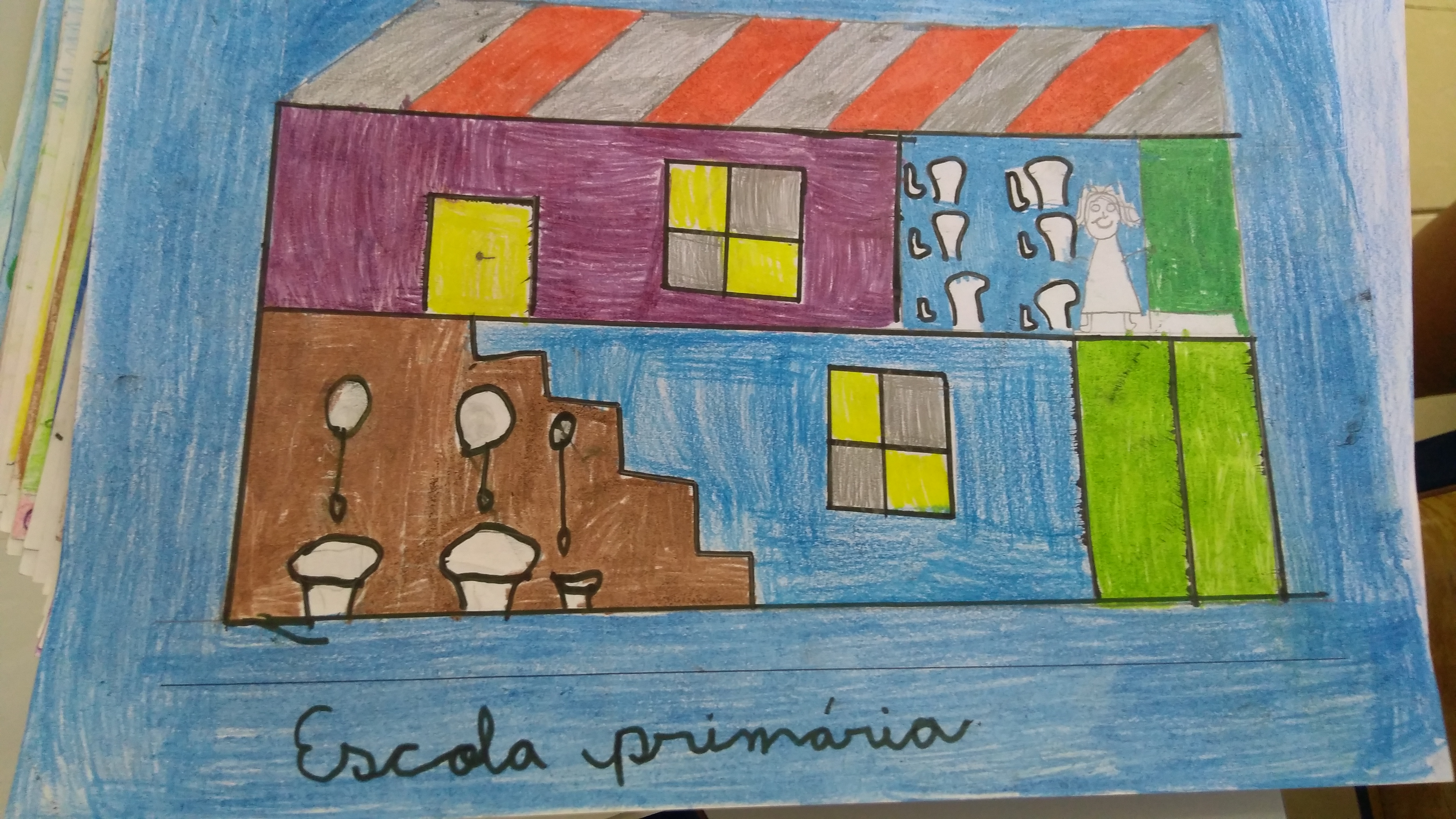 Escola primária do Sr. Vanderlei