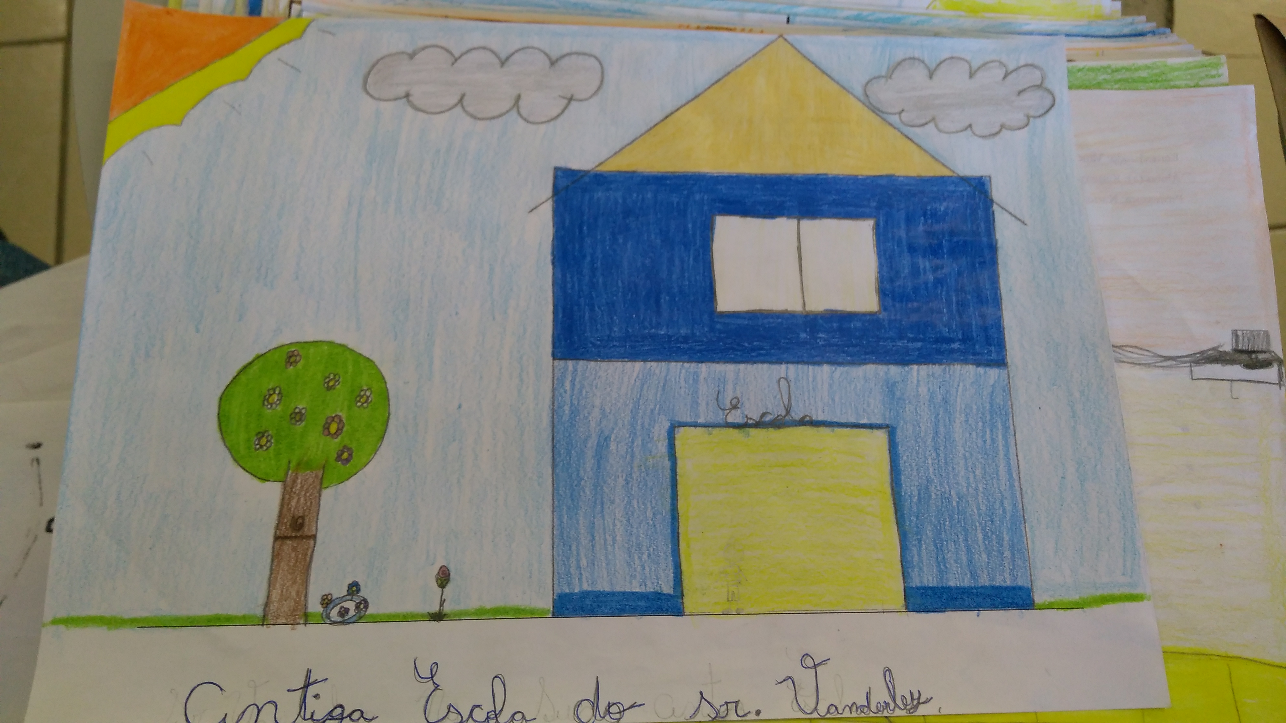 Escola que o Sr. Vanderlei estudava