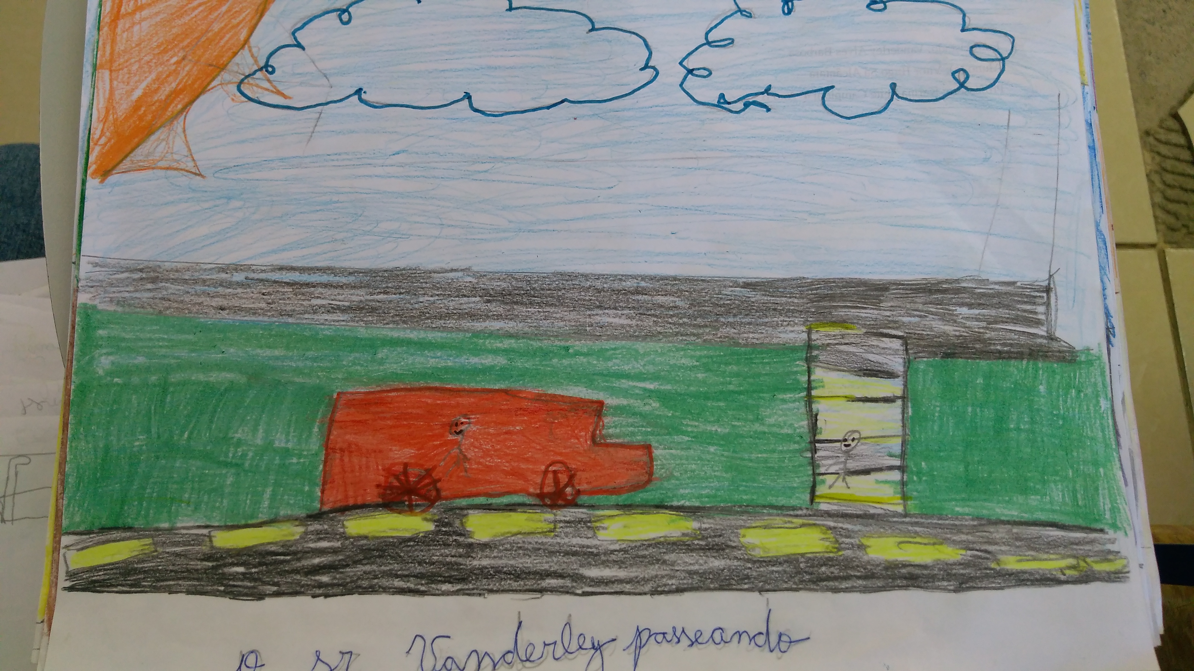 Sr. Vanderlei passeando