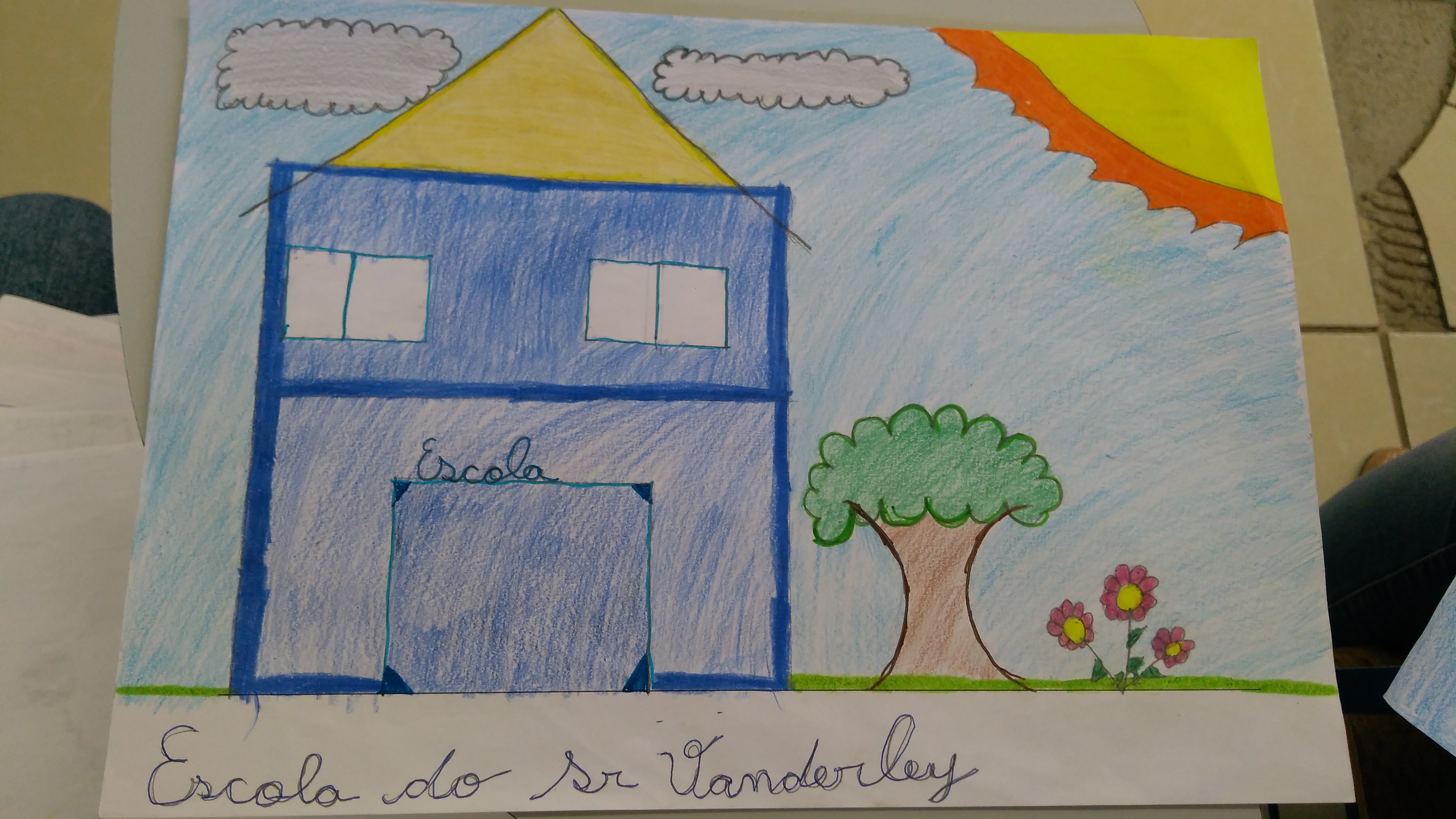 Escola que o Sr. Vanderlei estudava