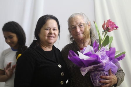 Homenagem feita na escola