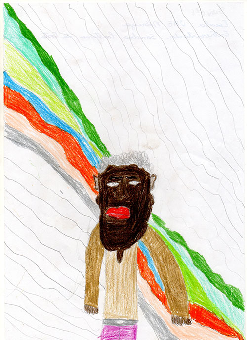 Tia Cristina tem muito orgulho de ser bisneta de escravos, assim como de sua cor