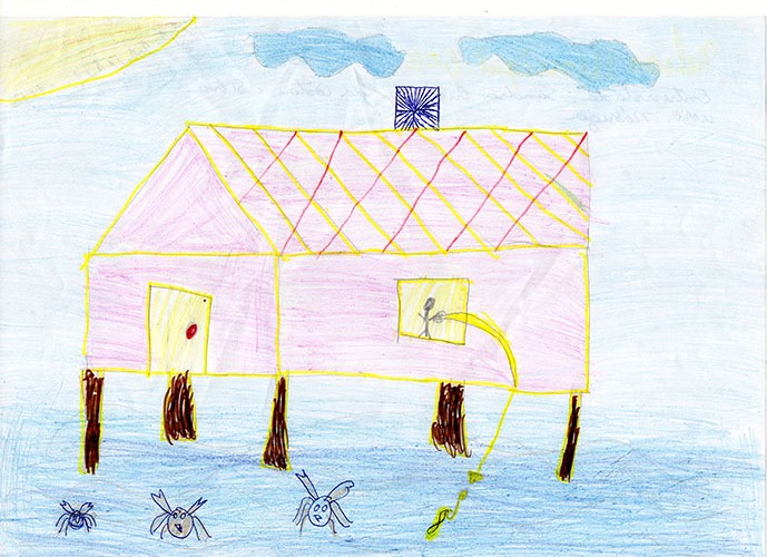 A entrada da Vila dos Pescadores, onde tia Cristina mora, era pelo rio e não pela estrada como é hoj