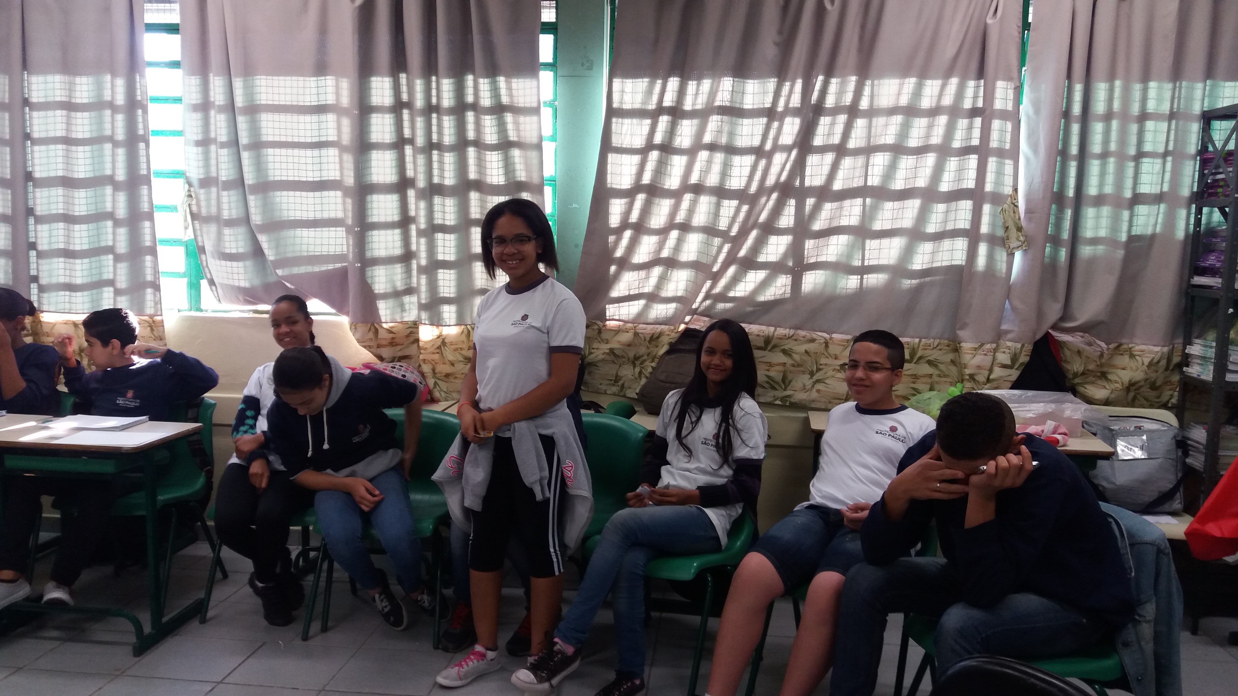 Momento da entrevista