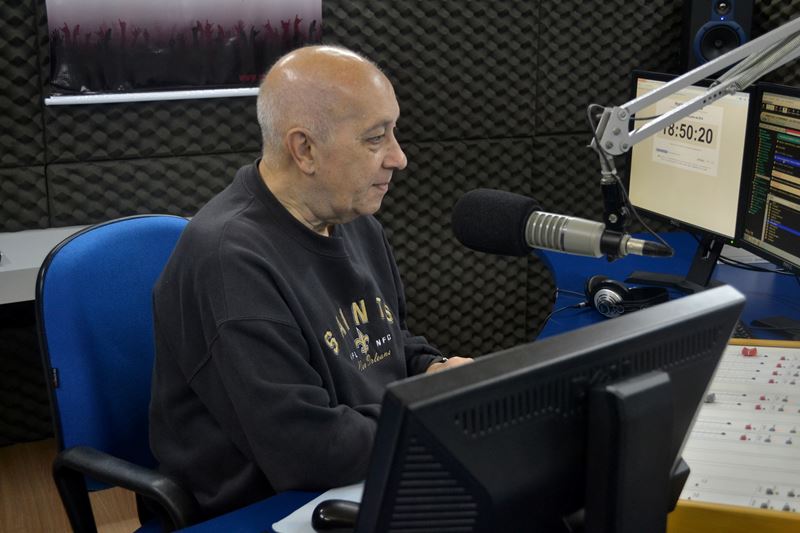 Sérgio Reis leciona na universidade de Lajeado