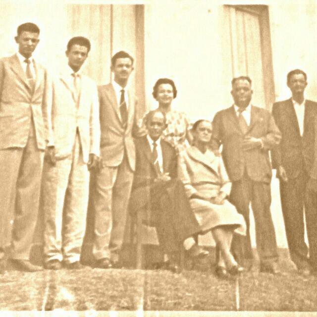 Bodas de ouro de Manoel de Oliveira Leite e Justiniana Leal Leite