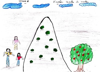 historia: Eni quando jovem gostava de visitar e subir as trilhas do Morro do Ouro.<br>