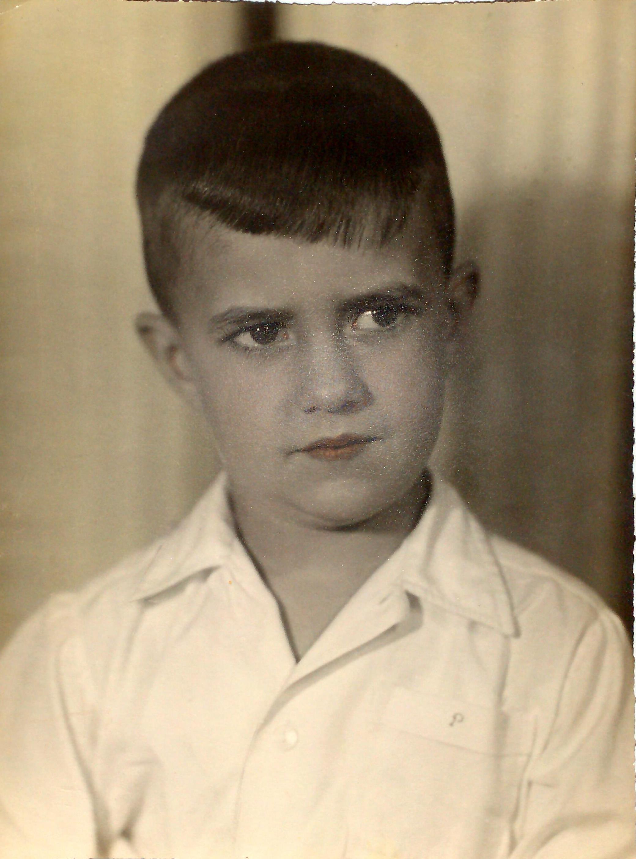 Foto Paulo antiga, criança