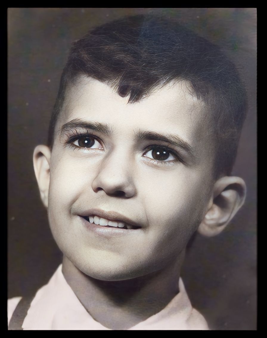 Foto PB Paulo Artaxo criança