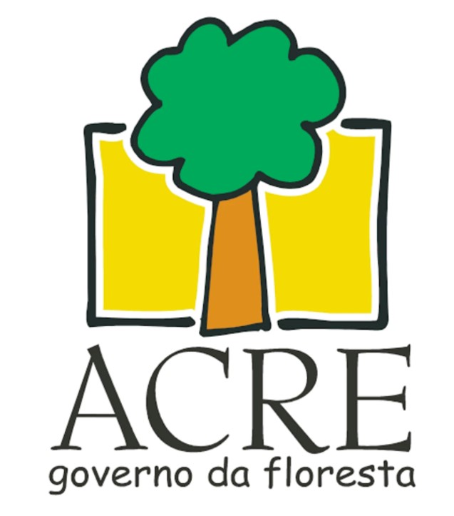 Logomarca do Governo da Floresta, identidade visual criada para o governo de Binho Marques no Acre (2007–2010). Mais do que um símbolo institucional, o logotipo expressa uma visão política enraizada no território amazônico: a floresta como sujeito, não como recurso; como horizonte ético, social e ambiental. Esta imagem sintetiza um período em que a gestão pública buscou dialogar com saberes tradicionais, sustentabilidade e justiça social, traduzindo ideais em forma gráfica.