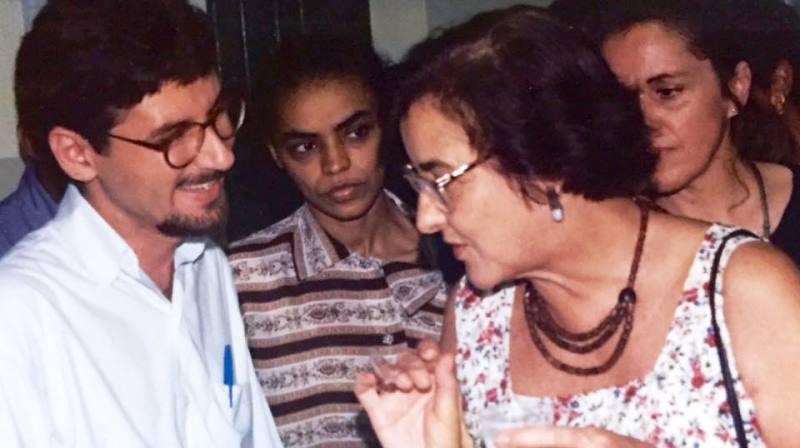 Binho Marques, Marina Silva e Ruth Cardoso na Prefeitura de Rio Branco. Diferentes trajetórias reunidas em torno da educação e das políticas públicas.