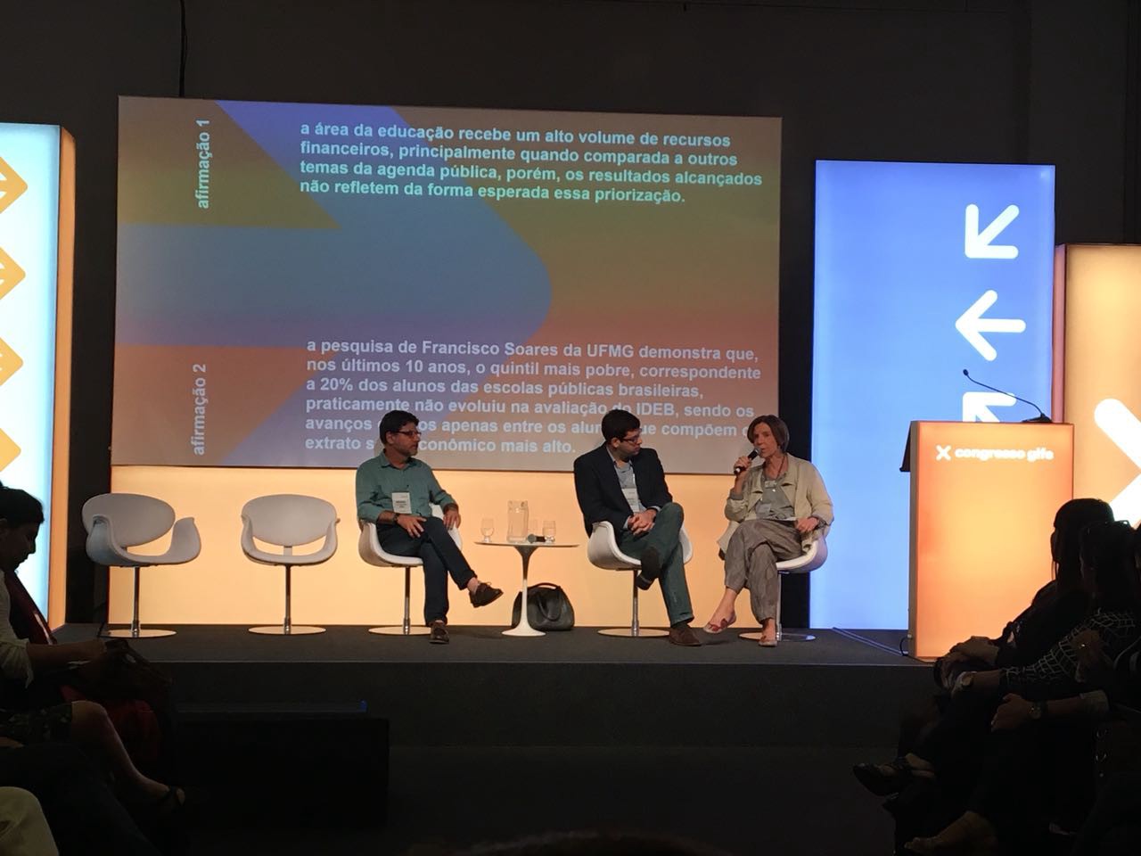 Binho Marques participa da mesa “Educação já: fronteiras para articulação e impacto pela educação no país”, no X Congresso GIFE, ao lado de Neca Setúbal, em um debate sobre filantropia, inovação social e fortalecimento das políticas educacionais no Brasil.