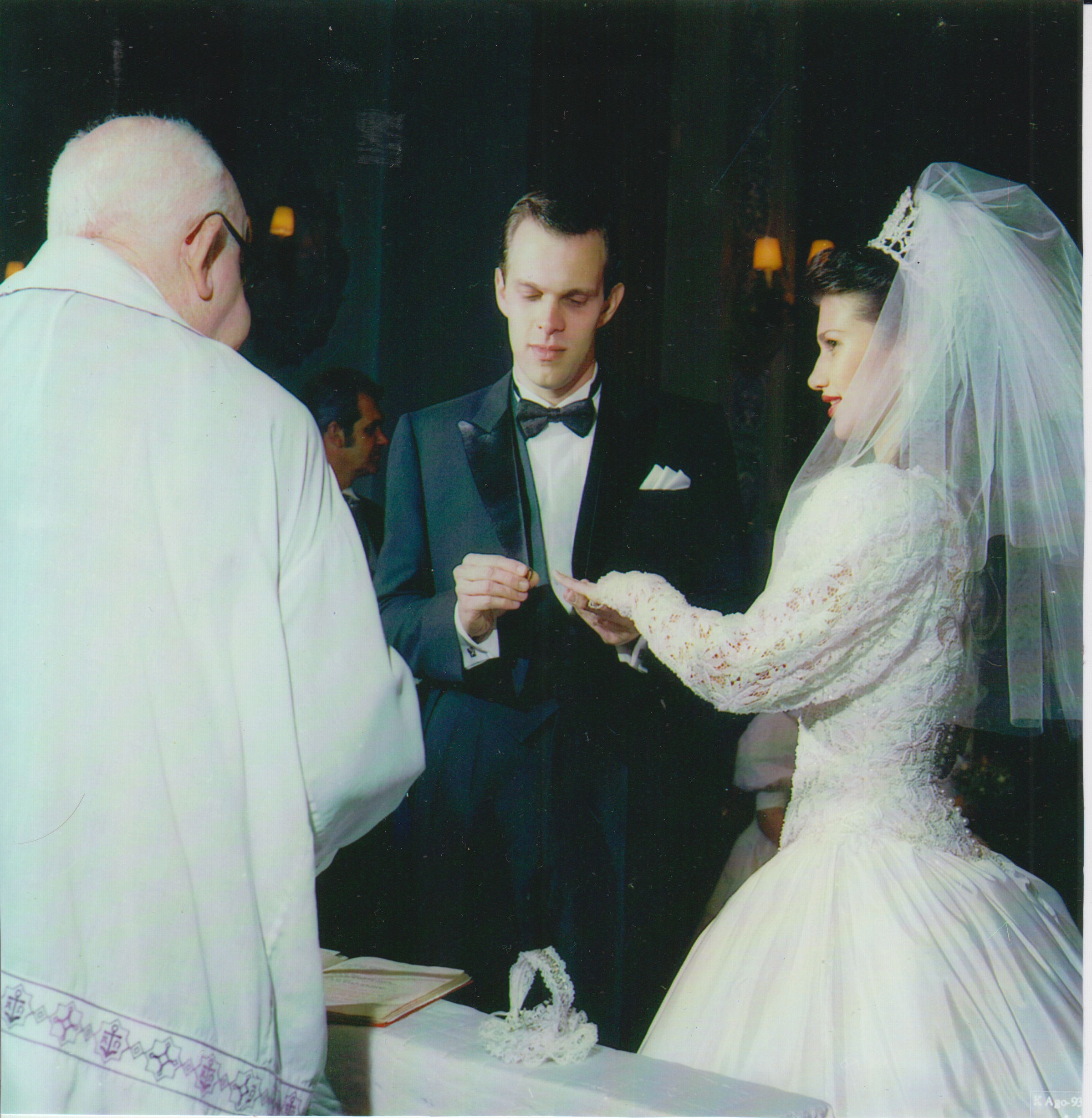 Nosso casamento na Igreja Nossa Senhora do Brasil.