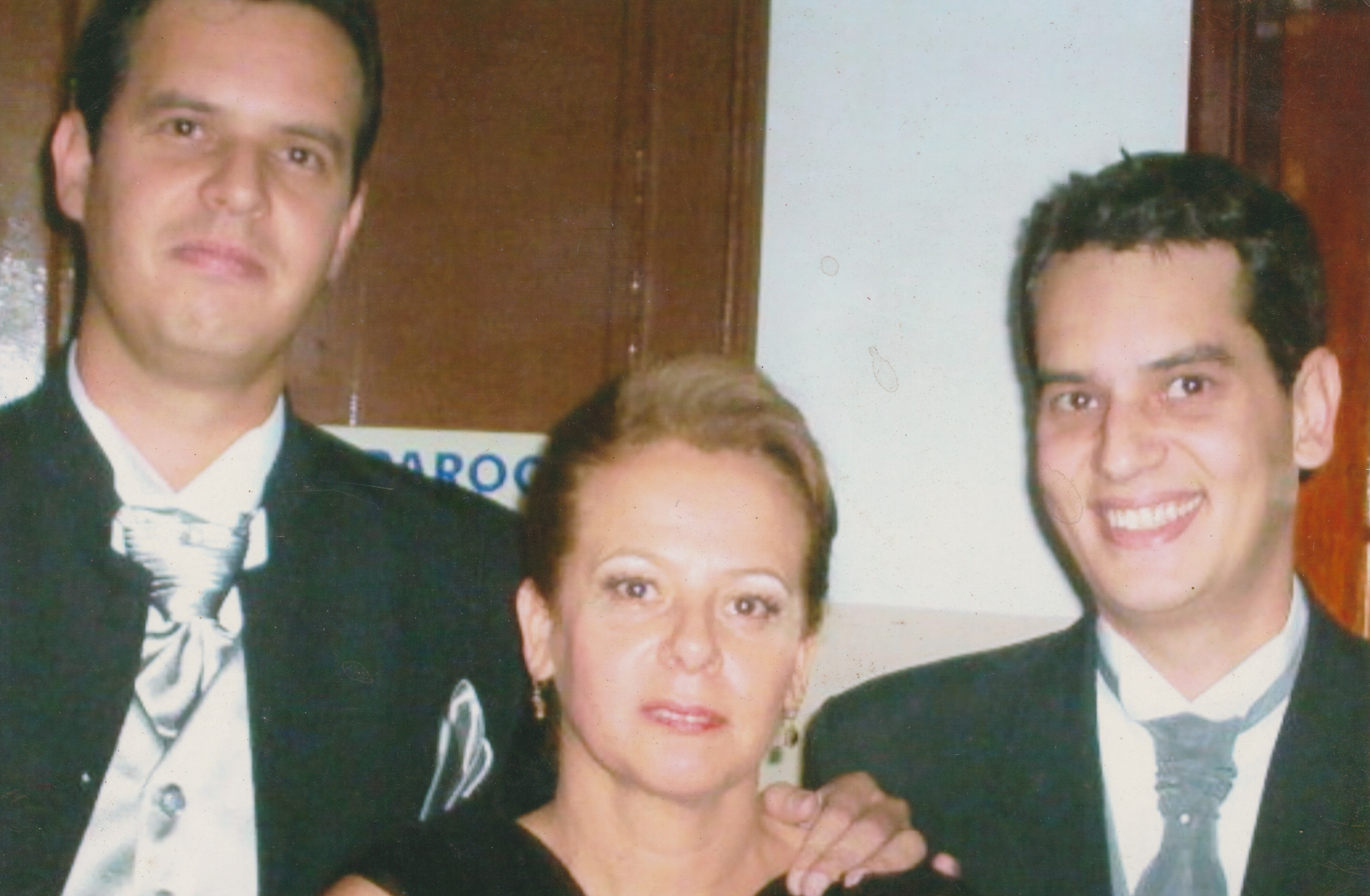 Casamento do Gustavo (esq.). 