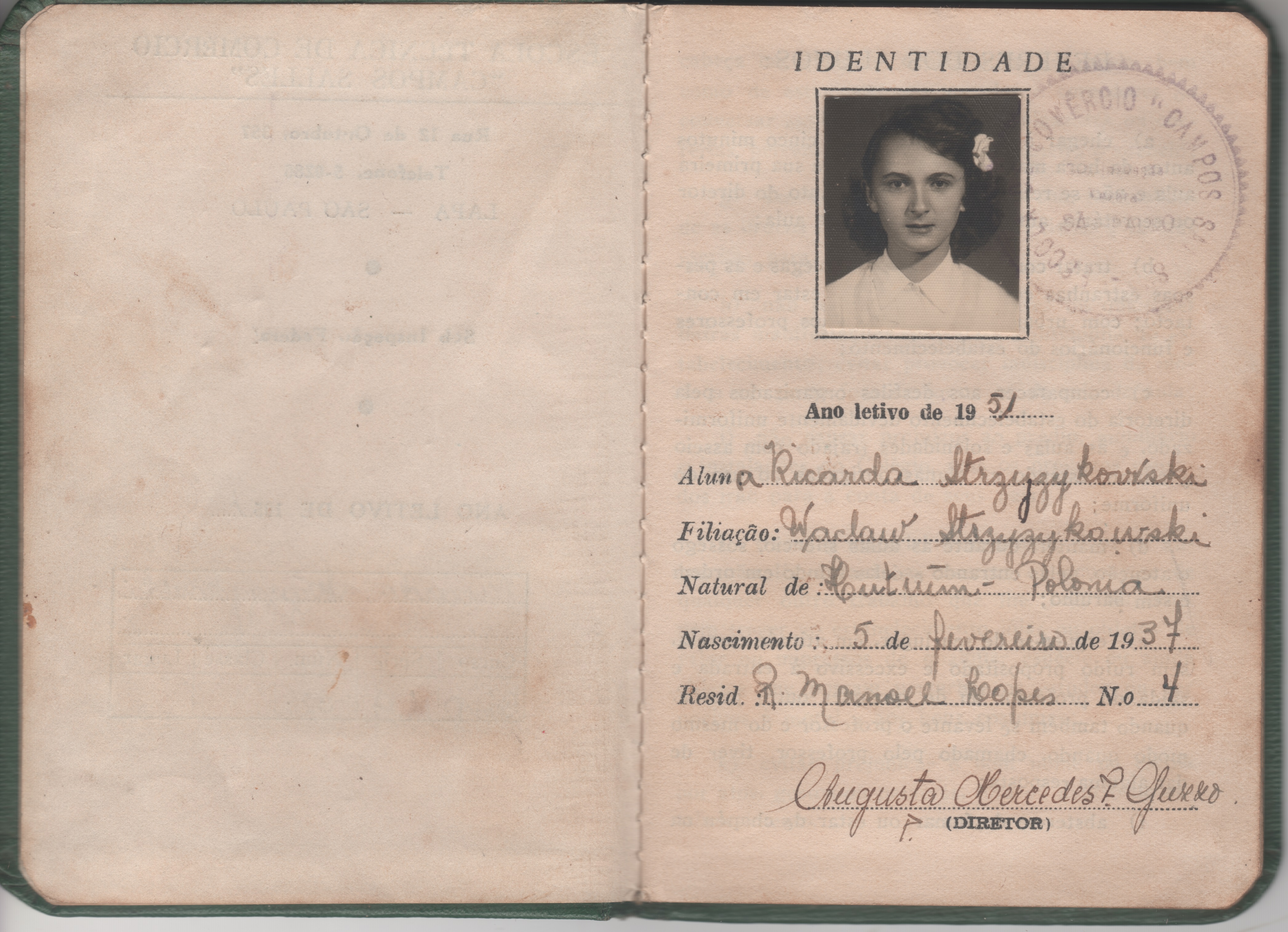 Carteira de estudante