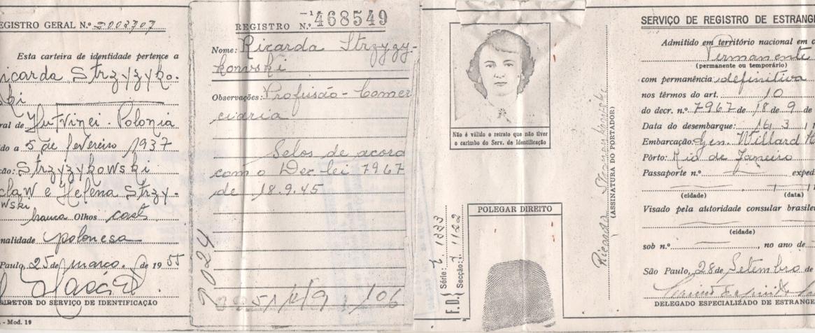 Documento de permanência definitiva