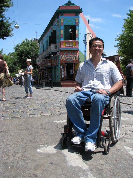 Visita ao Caminito. Famoso ponto turístico de Buenos Aires.
