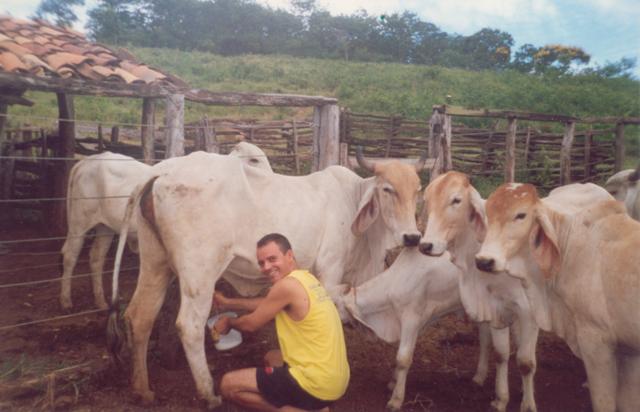 José no sítio da família, em Porteirinha-MG.