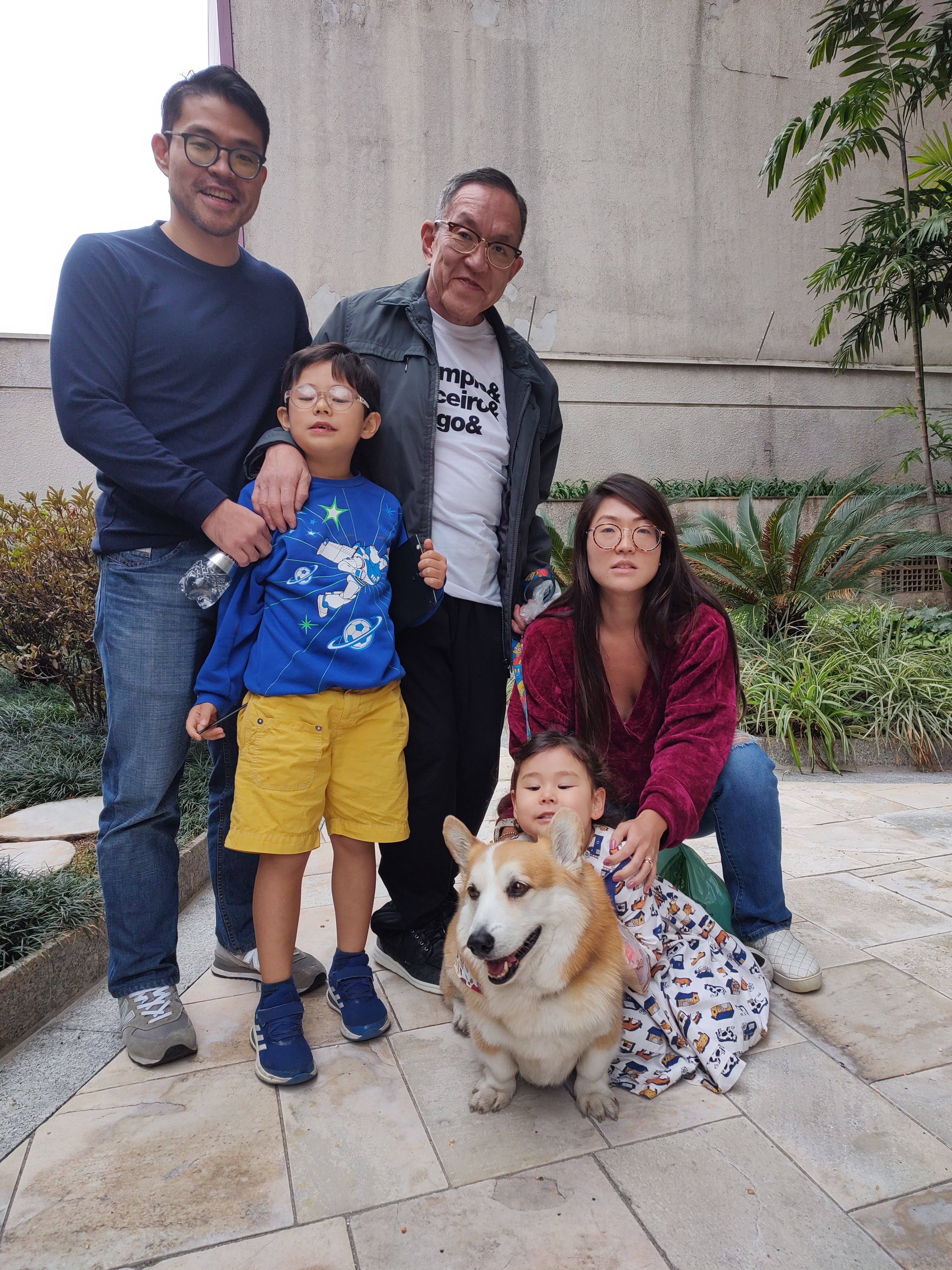 Almoço de família com Toddy