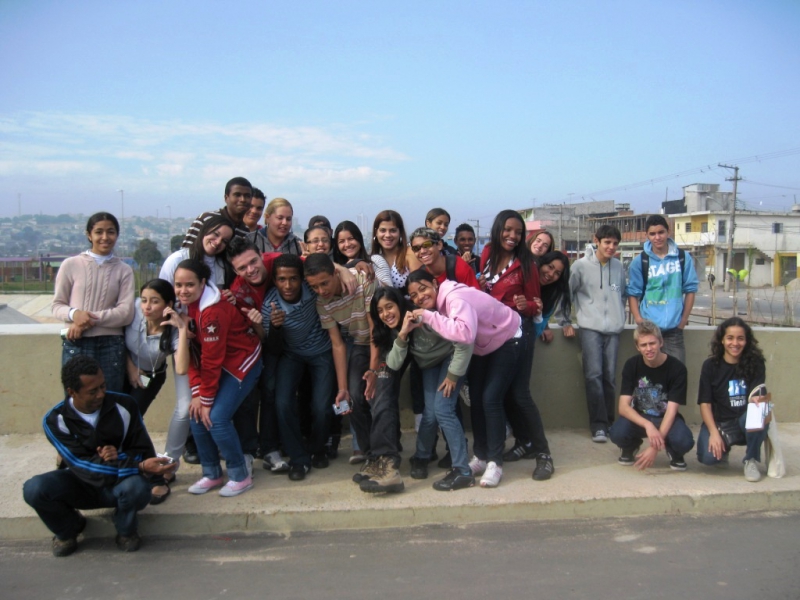 Projeto Memória Viva Tietê 2010 com alunos do SENAC Penha em União de Vila Nova